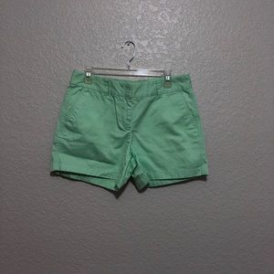Mint green Vineyard shorts